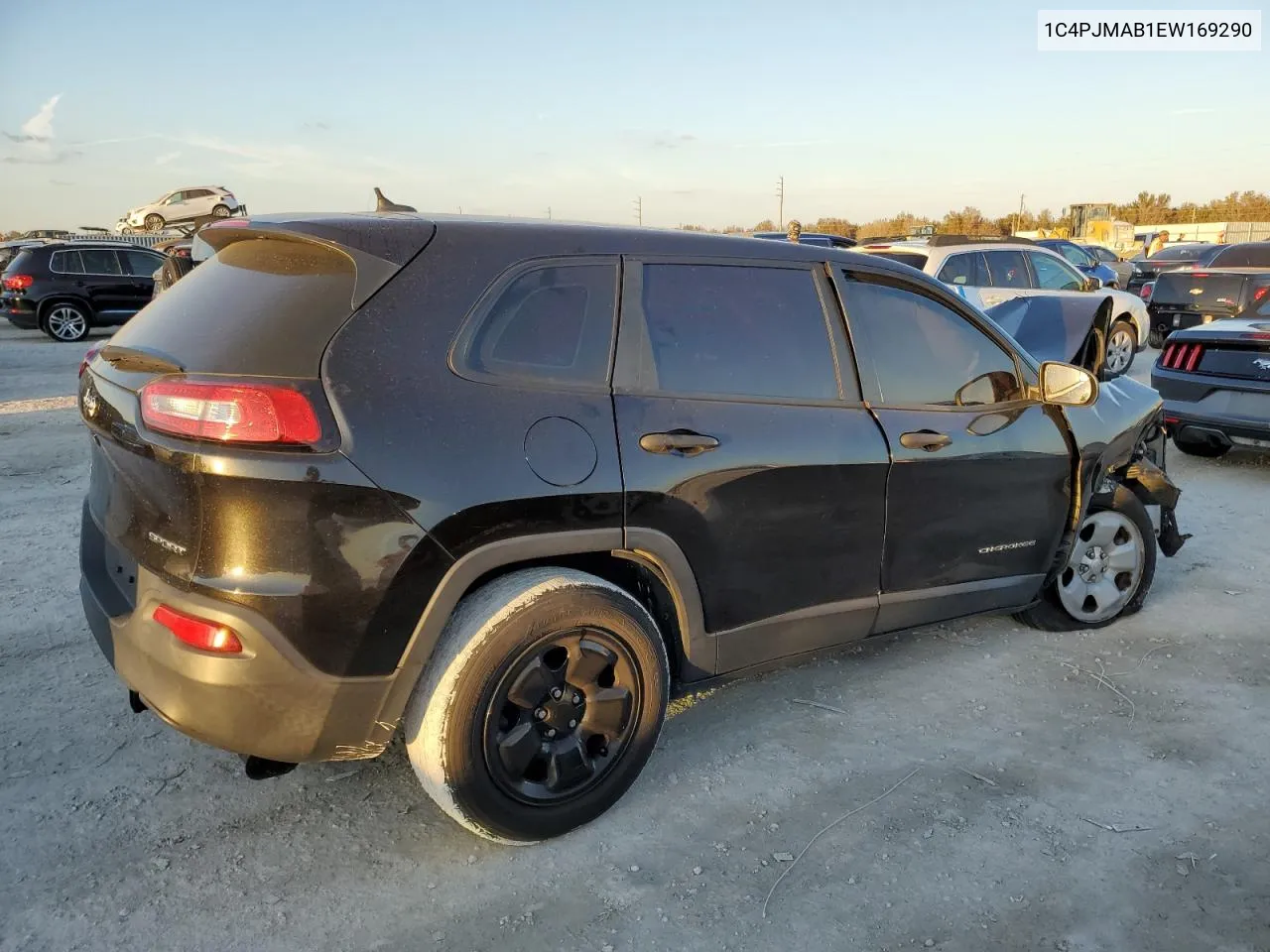 2014 Jeep Cherokee Sport VIN: 1C4PJMAB1EW169290 Lot: 76890124