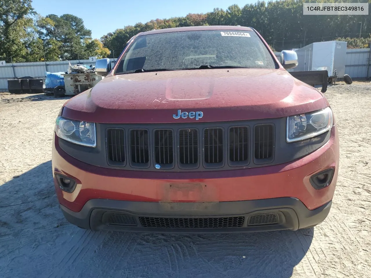 2014 Jeep Grand Cherokee Limited VIN: 1C4RJFBT8EC349816 Lot: 76944664