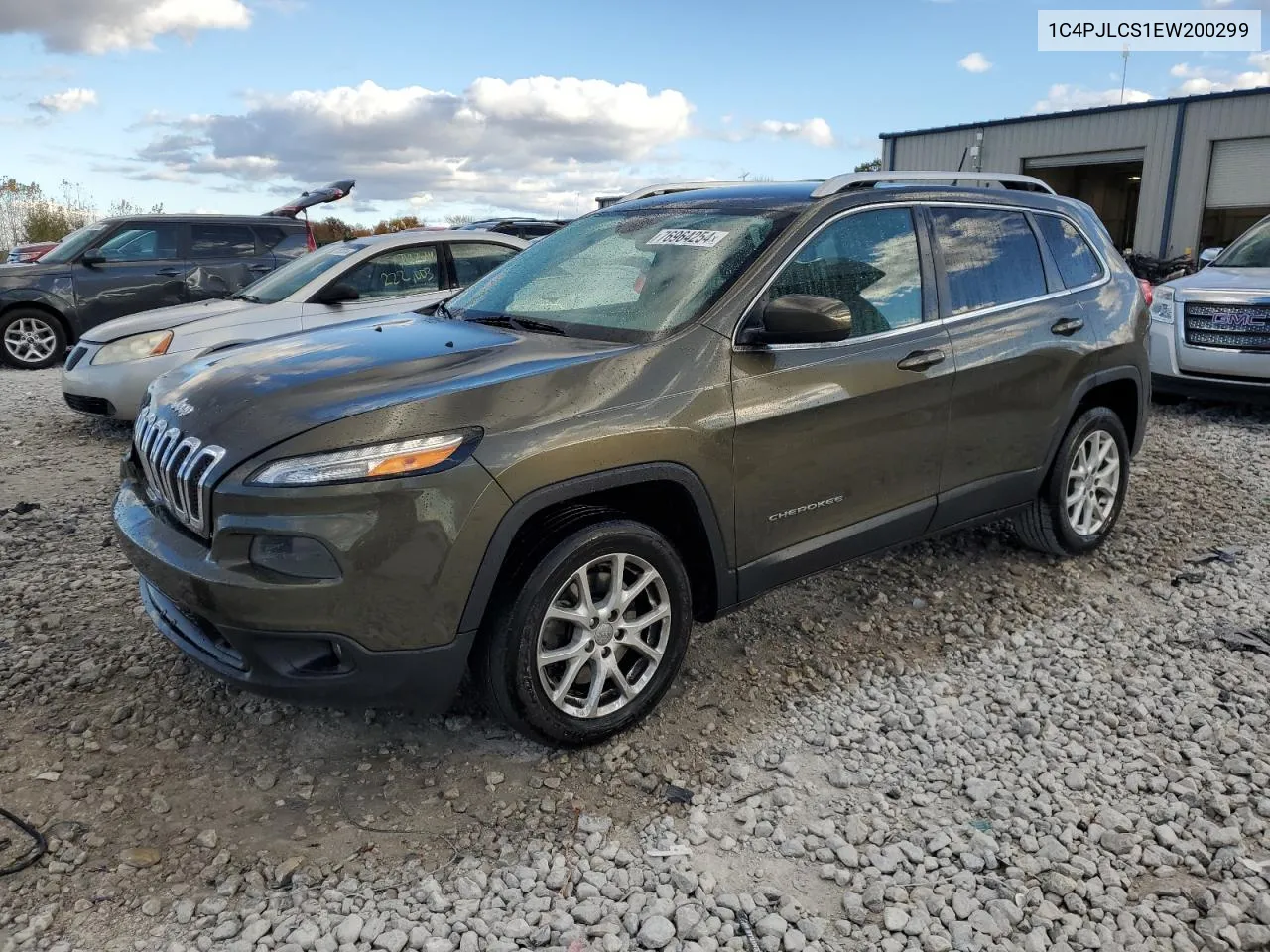 2014 Jeep Cherokee Latitude VIN: 1C4PJLCS1EW200299 Lot: 76964254