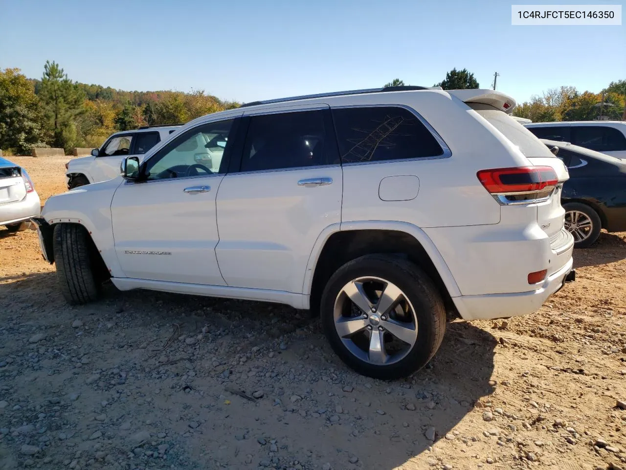 2014 Jeep Grand Cherokee Overland VIN: 1C4RJFCT5EC146350 Lot: 77015744