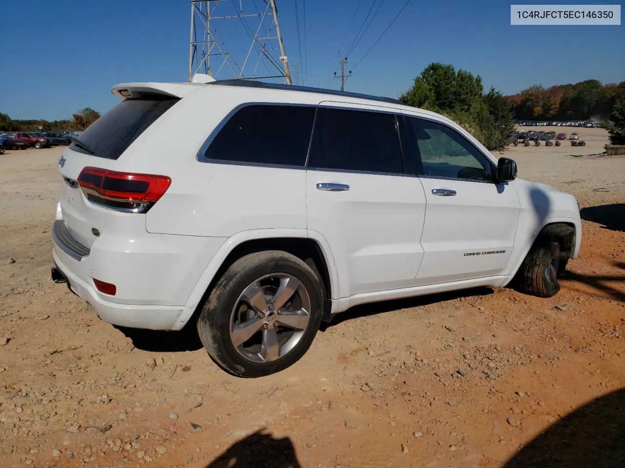 2014 Jeep Grand Cherokee Overland VIN: 1C4RJFCT5EC146350 Lot: 77015744