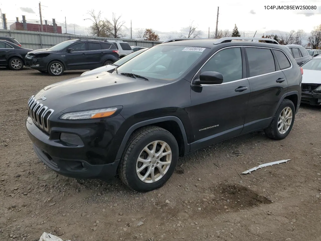 2014 Jeep Cherokee Latitude VIN: 1C4PJMCB5EW250080 Lot: 77103974