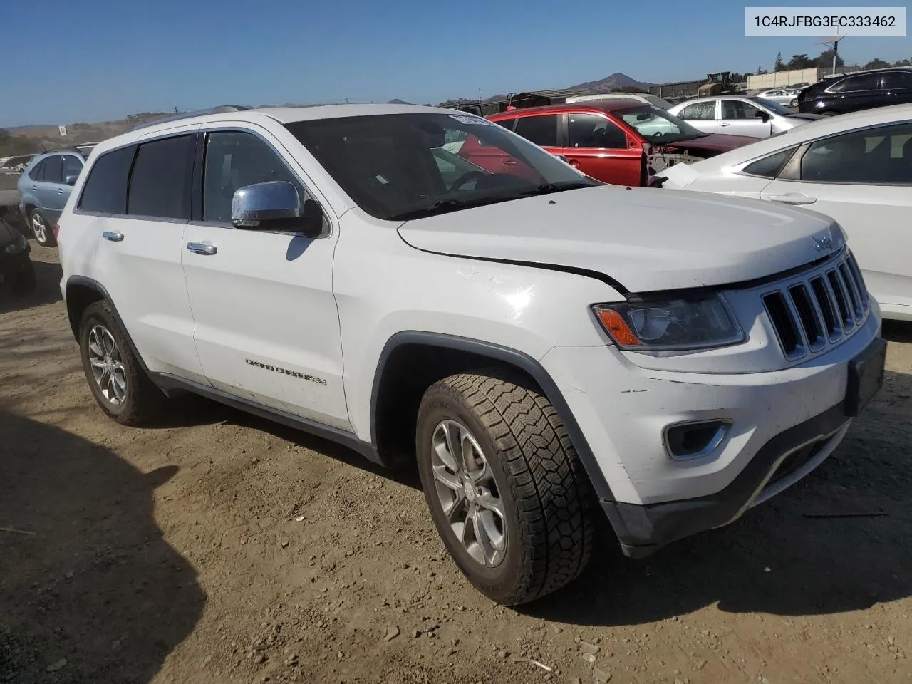 2014 Jeep Grand Cherokee Limited VIN: 1C4RJFBG3EC333462 Lot: 77216414