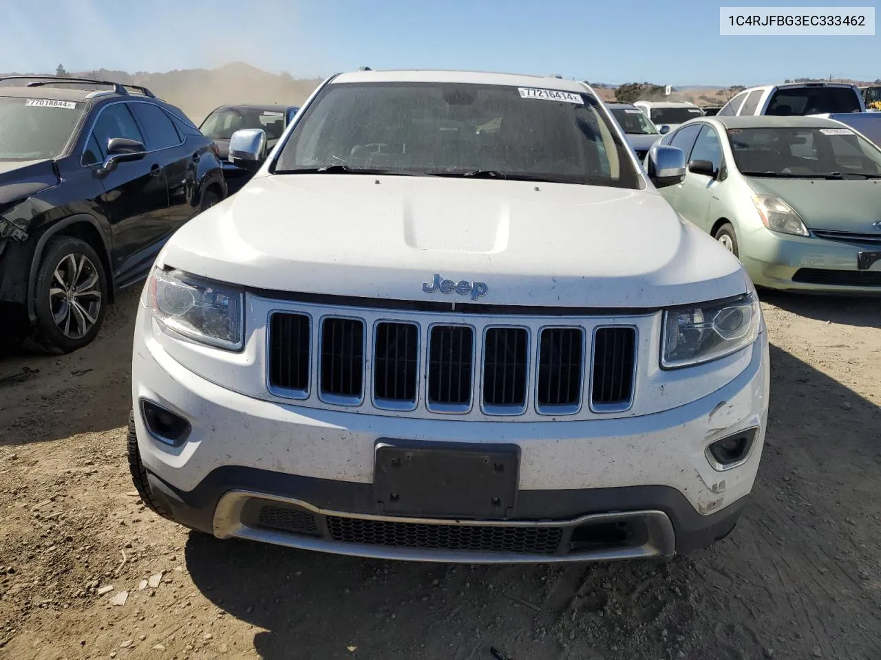 2014 Jeep Grand Cherokee Limited VIN: 1C4RJFBG3EC333462 Lot: 77216414