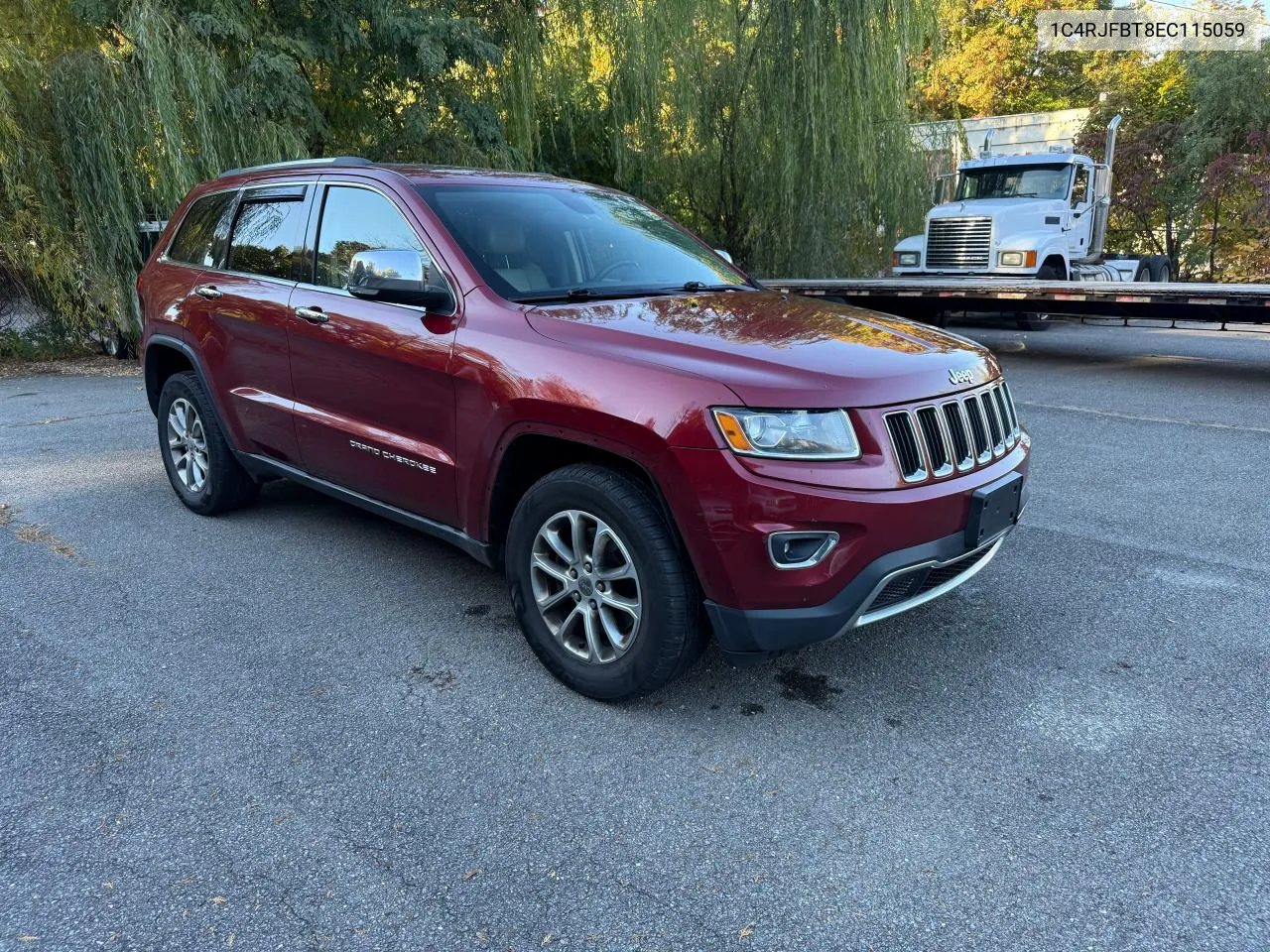 2014 Jeep Grand Cherokee Limited VIN: 1C4RJFBT8EC115059 Lot: 77274084