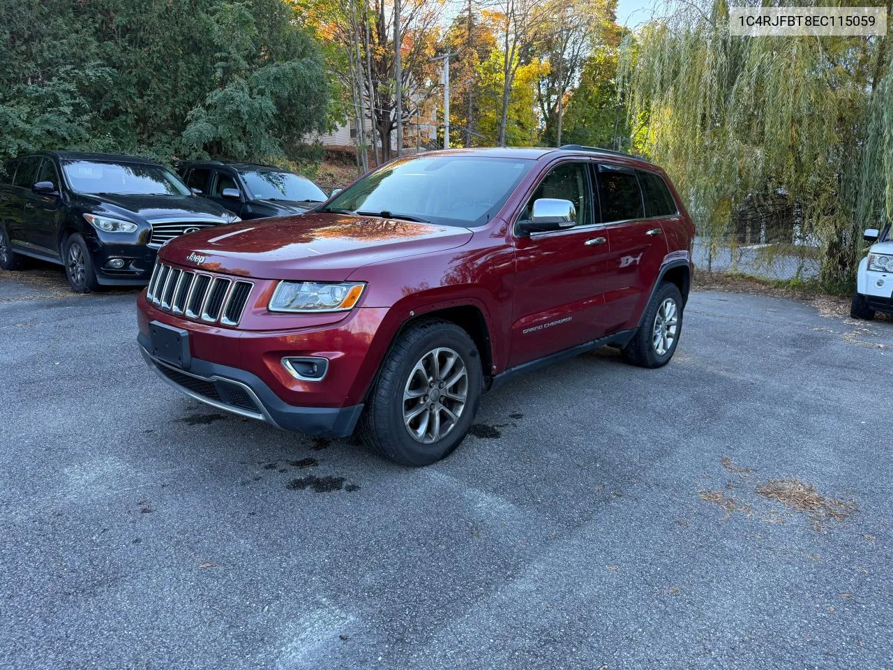 2014 Jeep Grand Cherokee Limited VIN: 1C4RJFBT8EC115059 Lot: 77274084