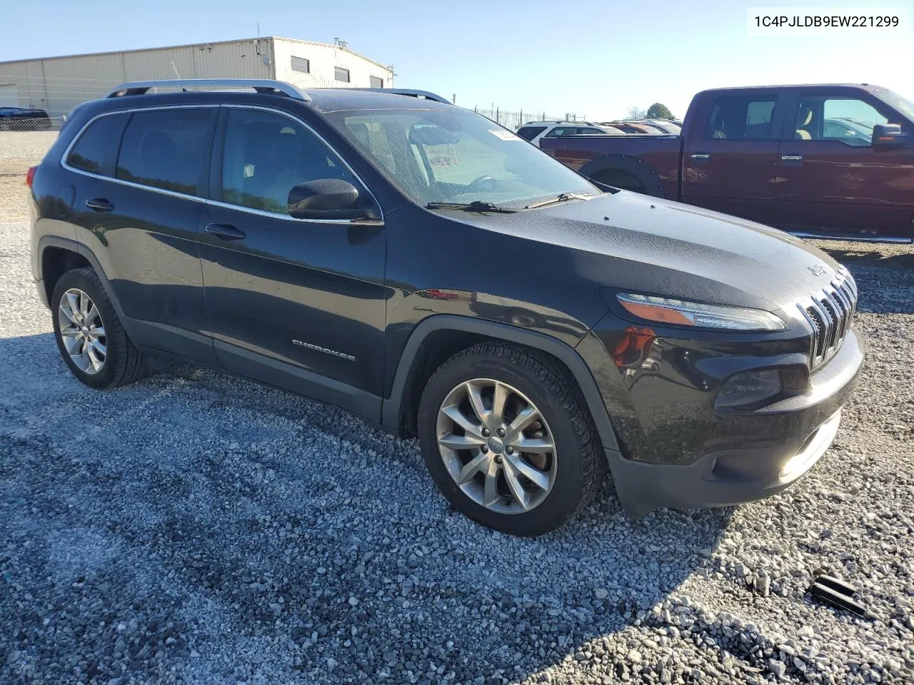 2014 Jeep Cherokee Limited VIN: 1C4PJLDB9EW221299 Lot: 77383534