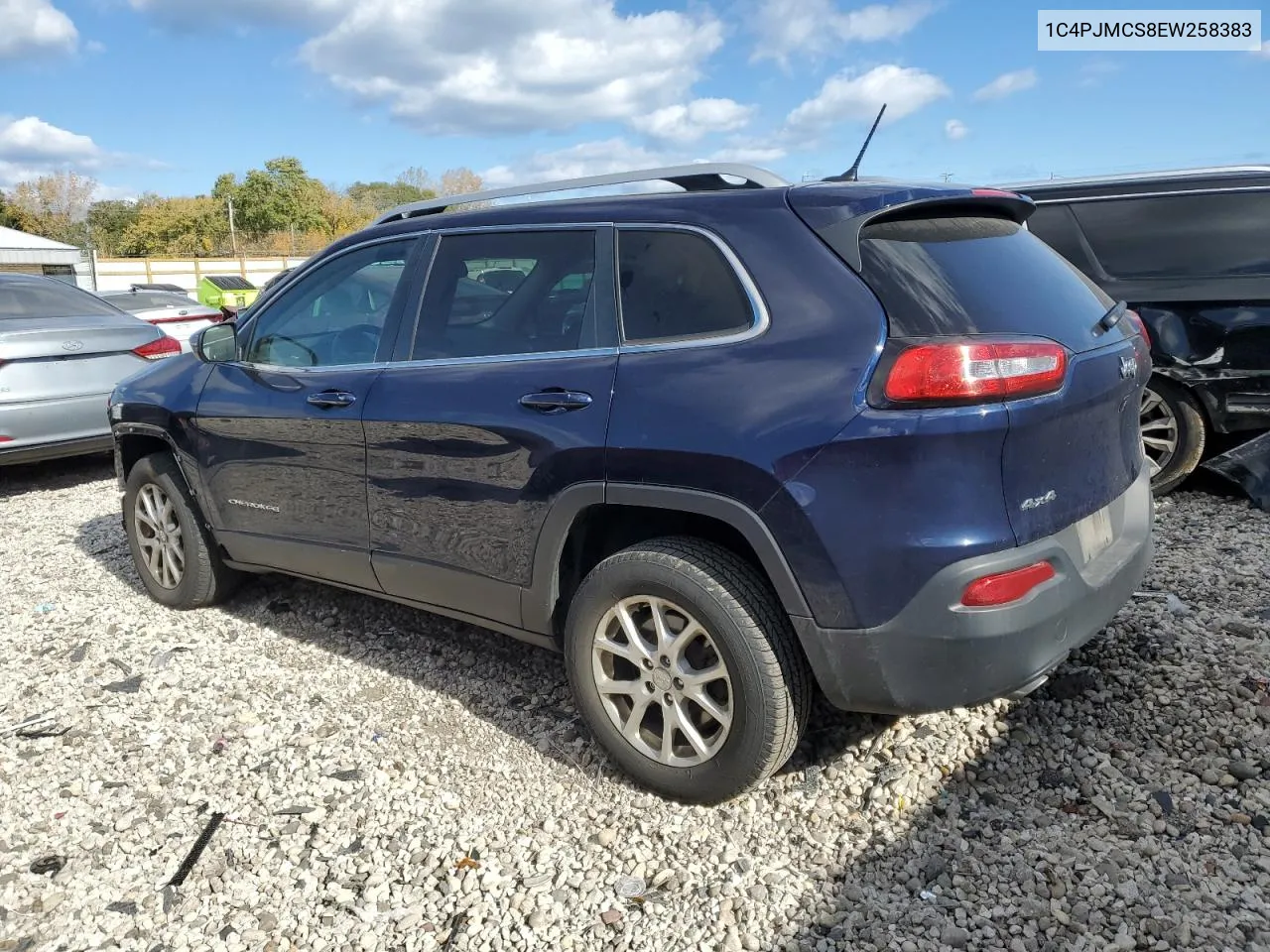 2014 Jeep Cherokee Latitude VIN: 1C4PJMCS8EW258383 Lot: 77466744