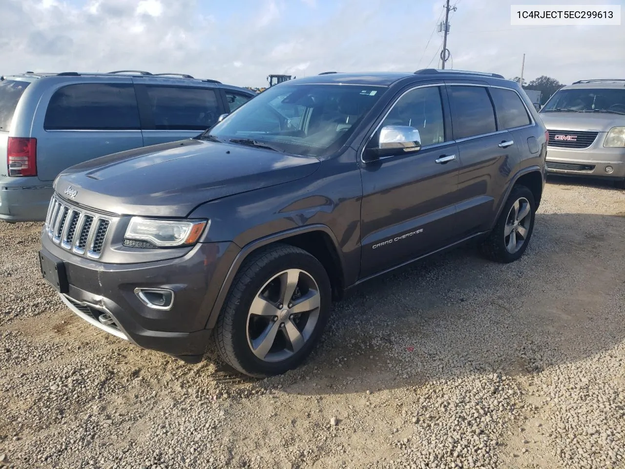 2014 Jeep Grand Cherokee Overland VIN: 1C4RJECT5EC299613 Lot: 77566764