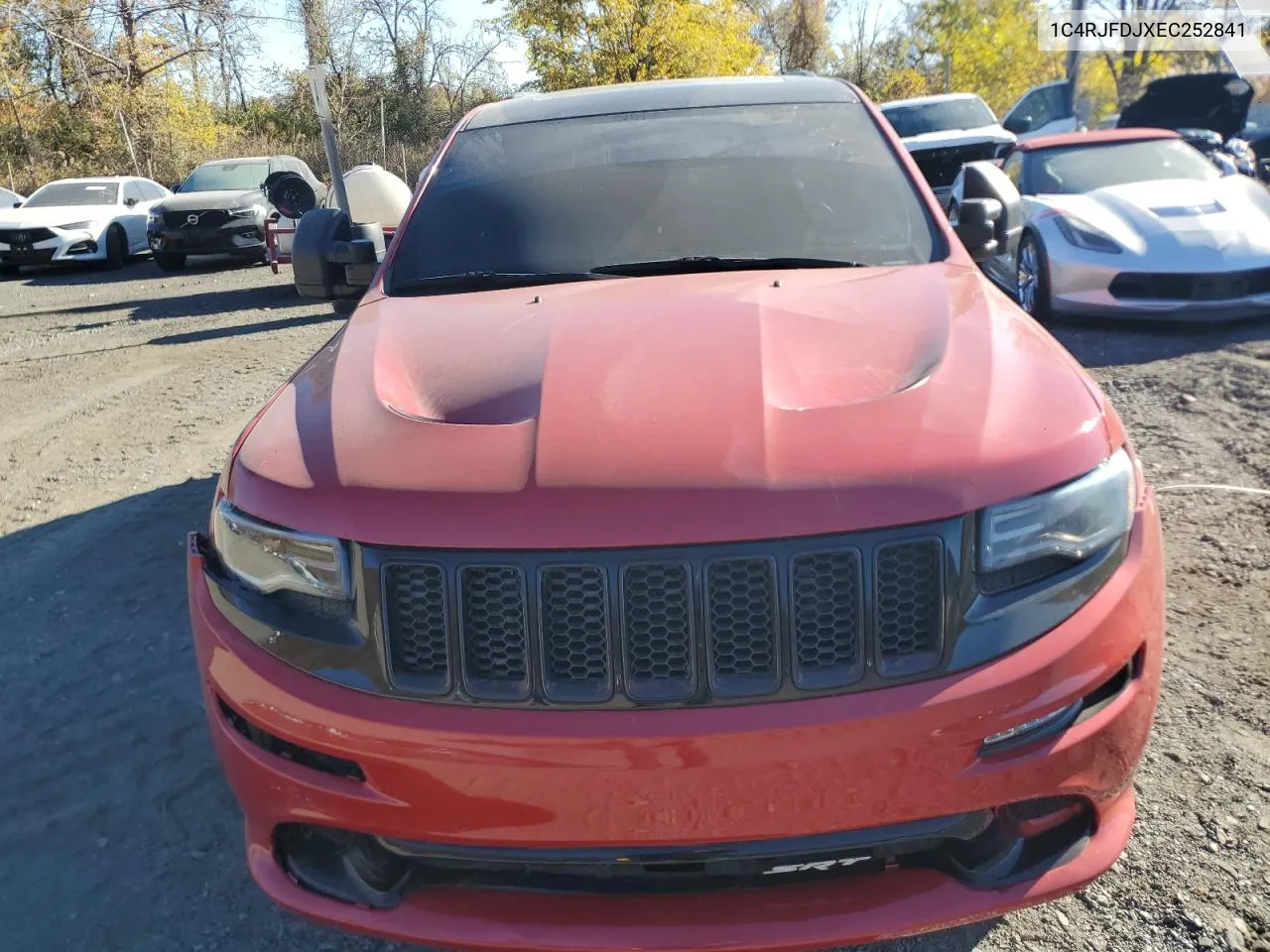 1C4RJFDJXEC252841 2014 Jeep Grand Cherokee Srt-8