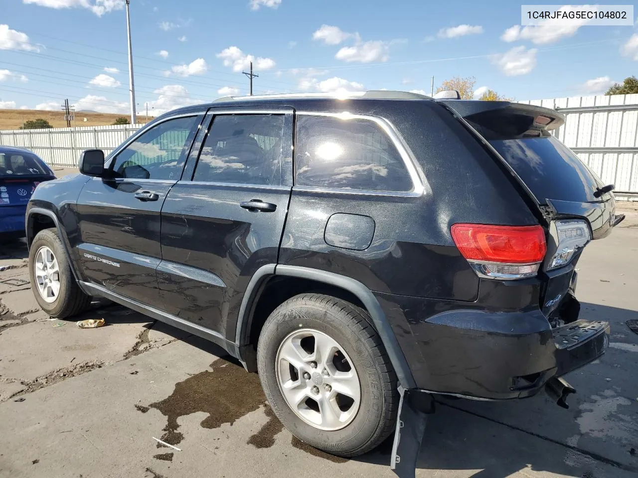 2014 Jeep Grand Cherokee Laredo VIN: 1C4RJFAG5EC104802 Lot: 77629744