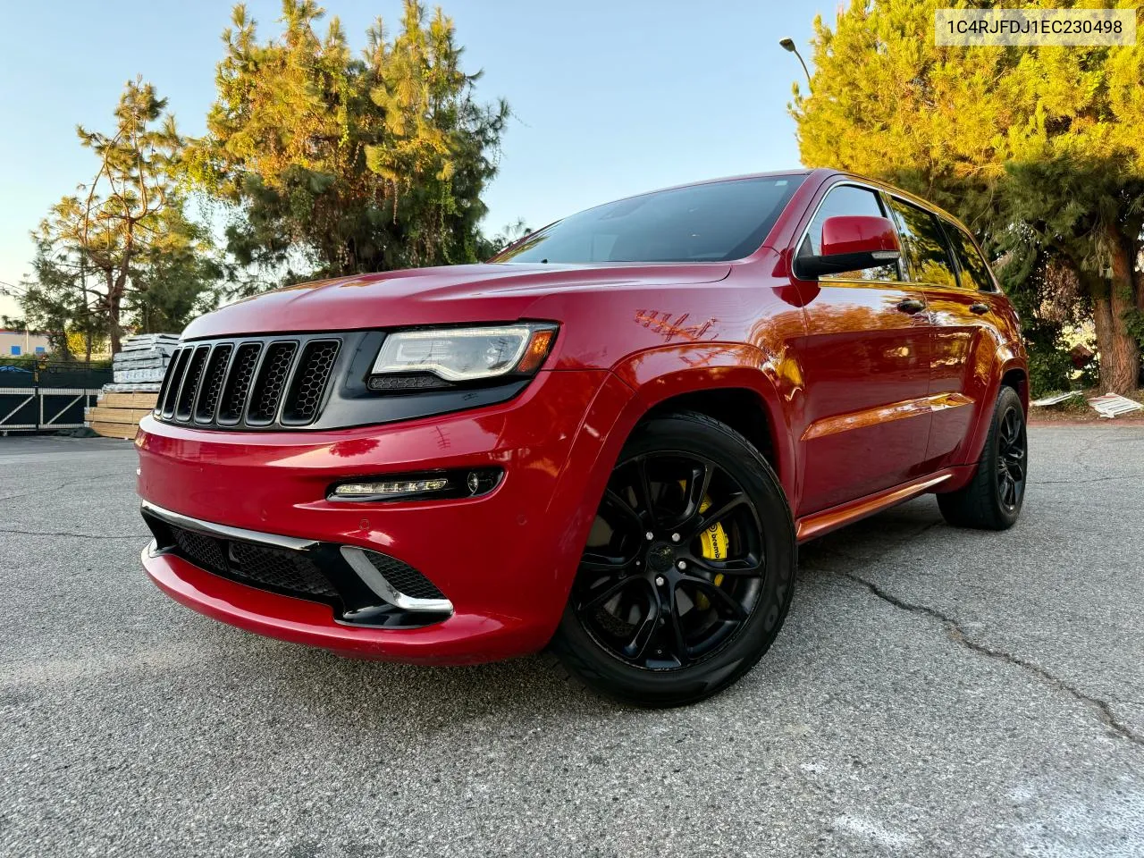 1C4RJFDJ1EC230498 2014 Jeep Grand Cherokee Srt-8