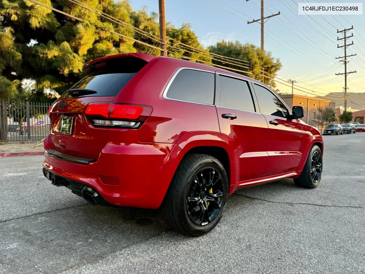 2014 Jeep Grand Cherokee Srt-8 VIN: 1C4RJFDJ1EC230498 Lot: 77653474