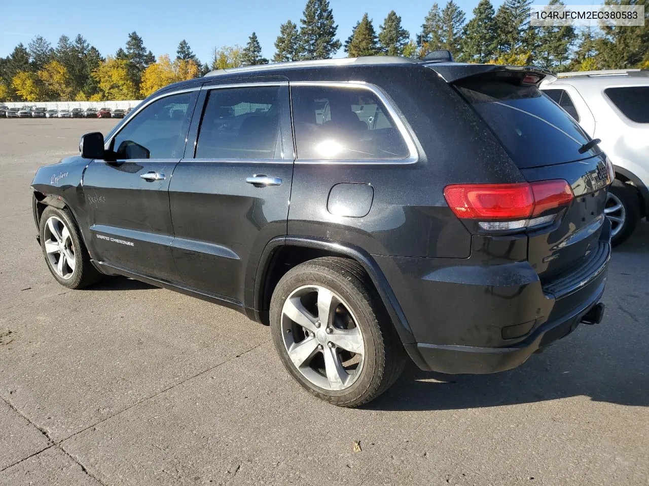 2014 Jeep Grand Cherokee Overland VIN: 1C4RJFCM2EC380583 Lot: 77662444