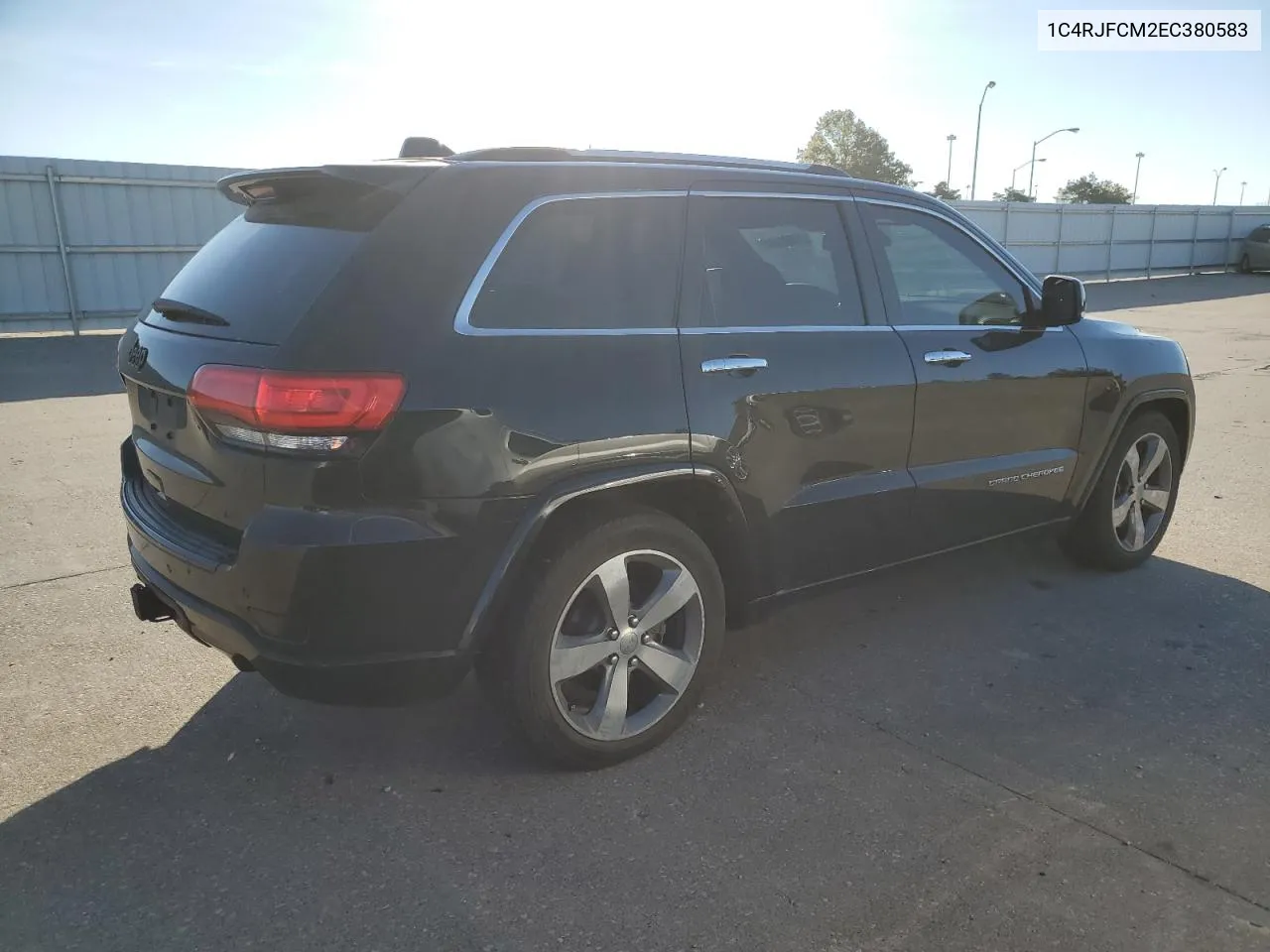 2014 Jeep Grand Cherokee Overland VIN: 1C4RJFCM2EC380583 Lot: 77662444