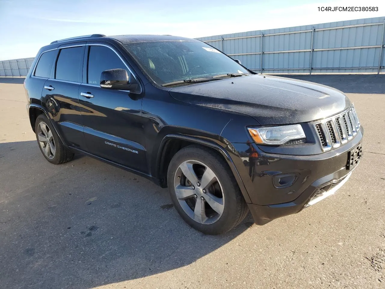 2014 Jeep Grand Cherokee Overland VIN: 1C4RJFCM2EC380583 Lot: 77662444