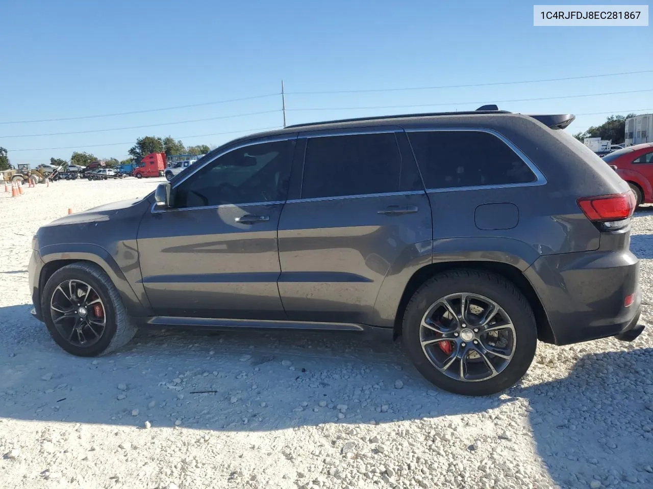 2014 Jeep Grand Cherokee Srt-8 VIN: 1C4RJFDJ8EC281867 Lot: 77687064