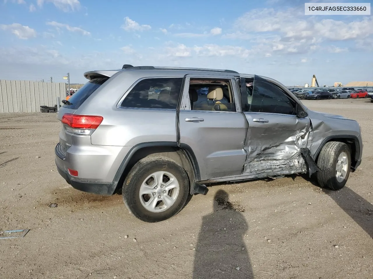 2014 Jeep Grand Cherokee Laredo VIN: 1C4RJFAG5EC333660 Lot: 77740594