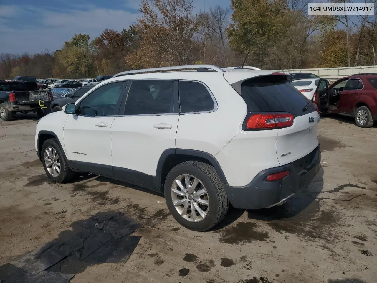 2014 Jeep Cherokee Limited VIN: 1C4PJMDSXEW214917 Lot: 77748454