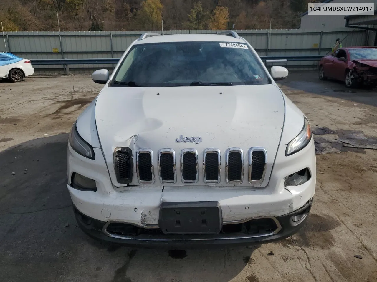 2014 Jeep Cherokee Limited VIN: 1C4PJMDSXEW214917 Lot: 77748454