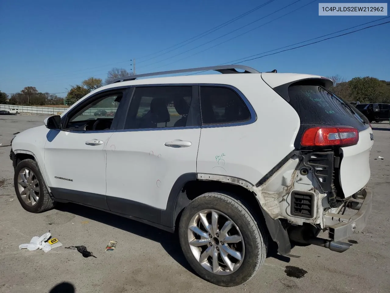 2014 Jeep Cherokee Limited VIN: 1C4PJLDS2EW212962 Lot: 77779444