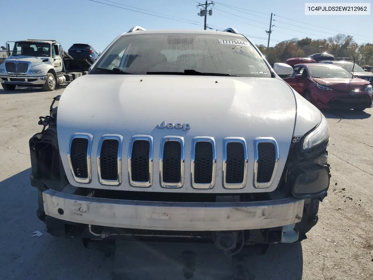 2014 Jeep Cherokee Limited VIN: 1C4PJLDS2EW212962 Lot: 77779444