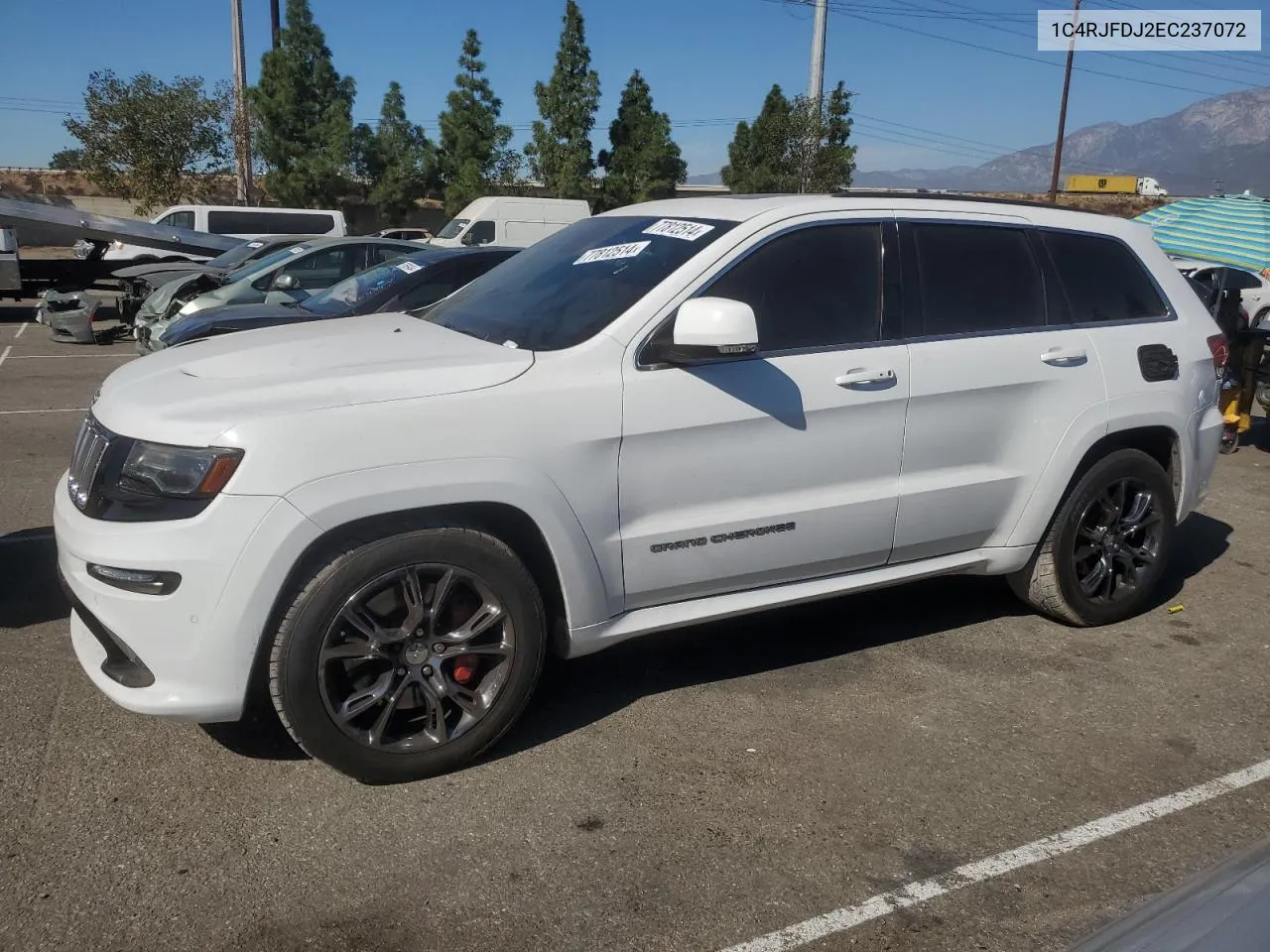 2014 Jeep Grand Cherokee Srt-8 VIN: 1C4RJFDJ2EC237072 Lot: 77812514