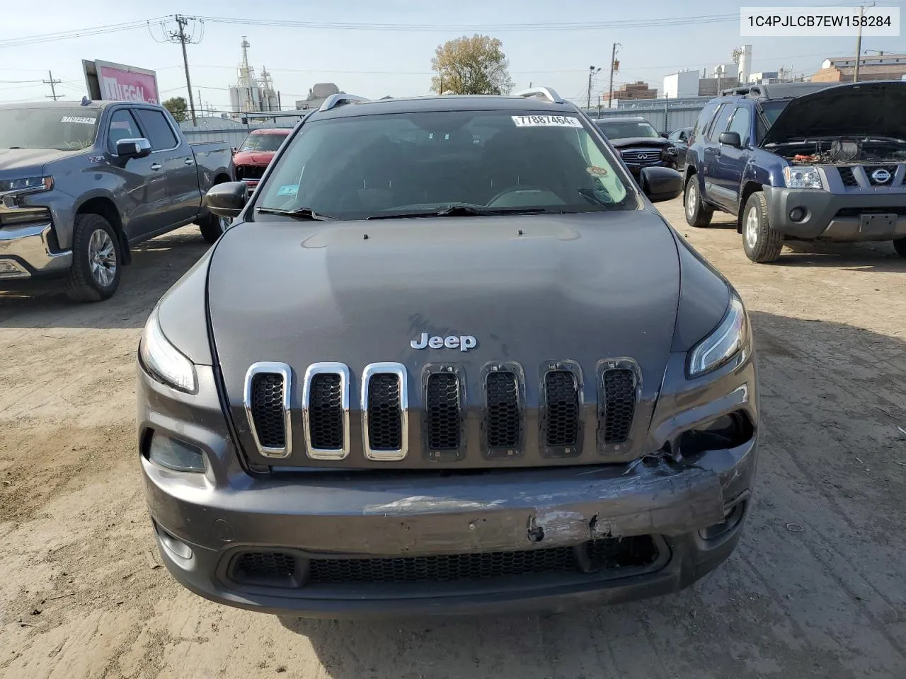 2014 Jeep Cherokee Latitude VIN: 1C4PJLCB7EW158284 Lot: 77887464