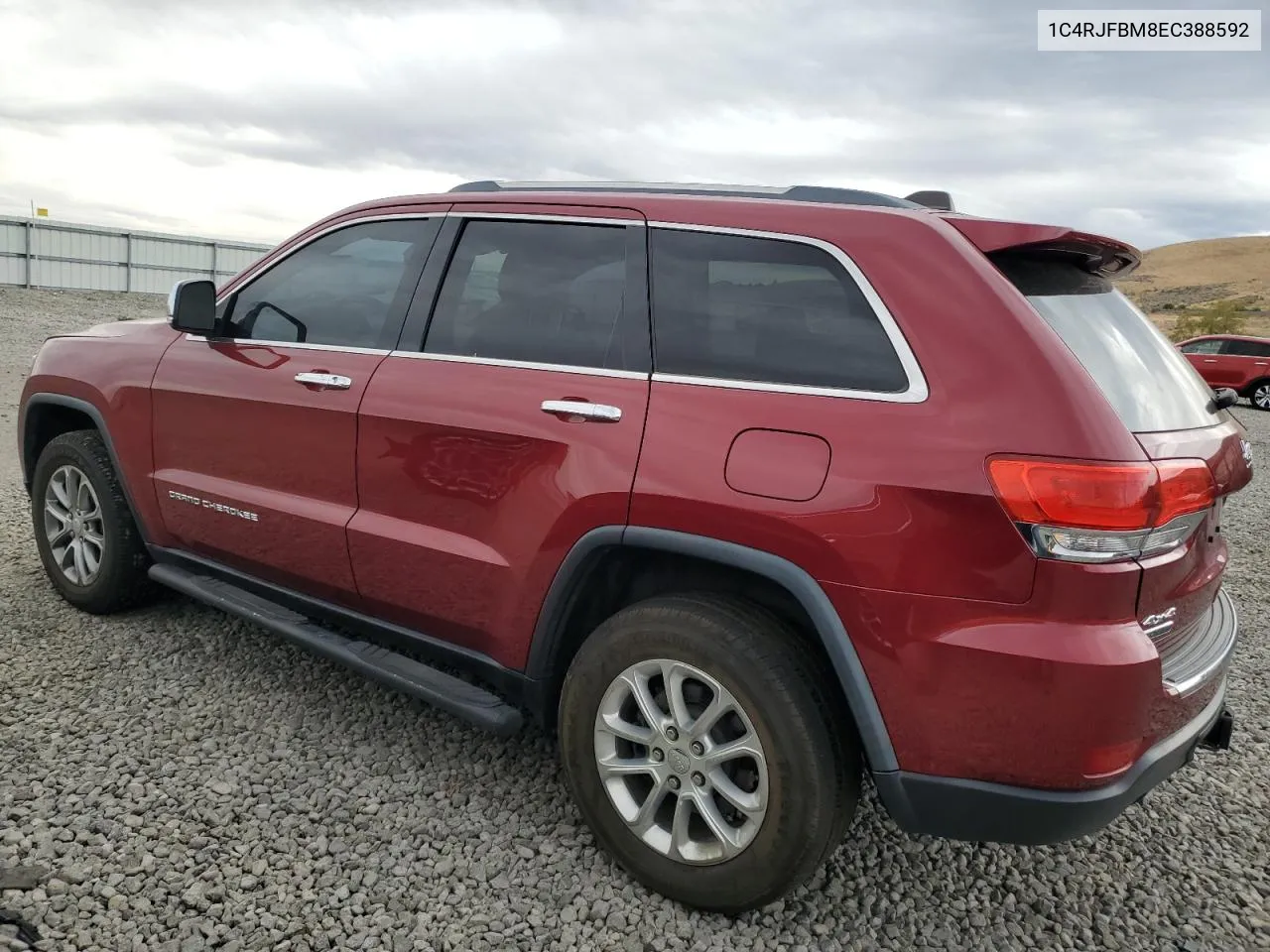 2014 Jeep Grand Cherokee Limited VIN: 1C4RJFBM8EC388592 Lot: 77902504