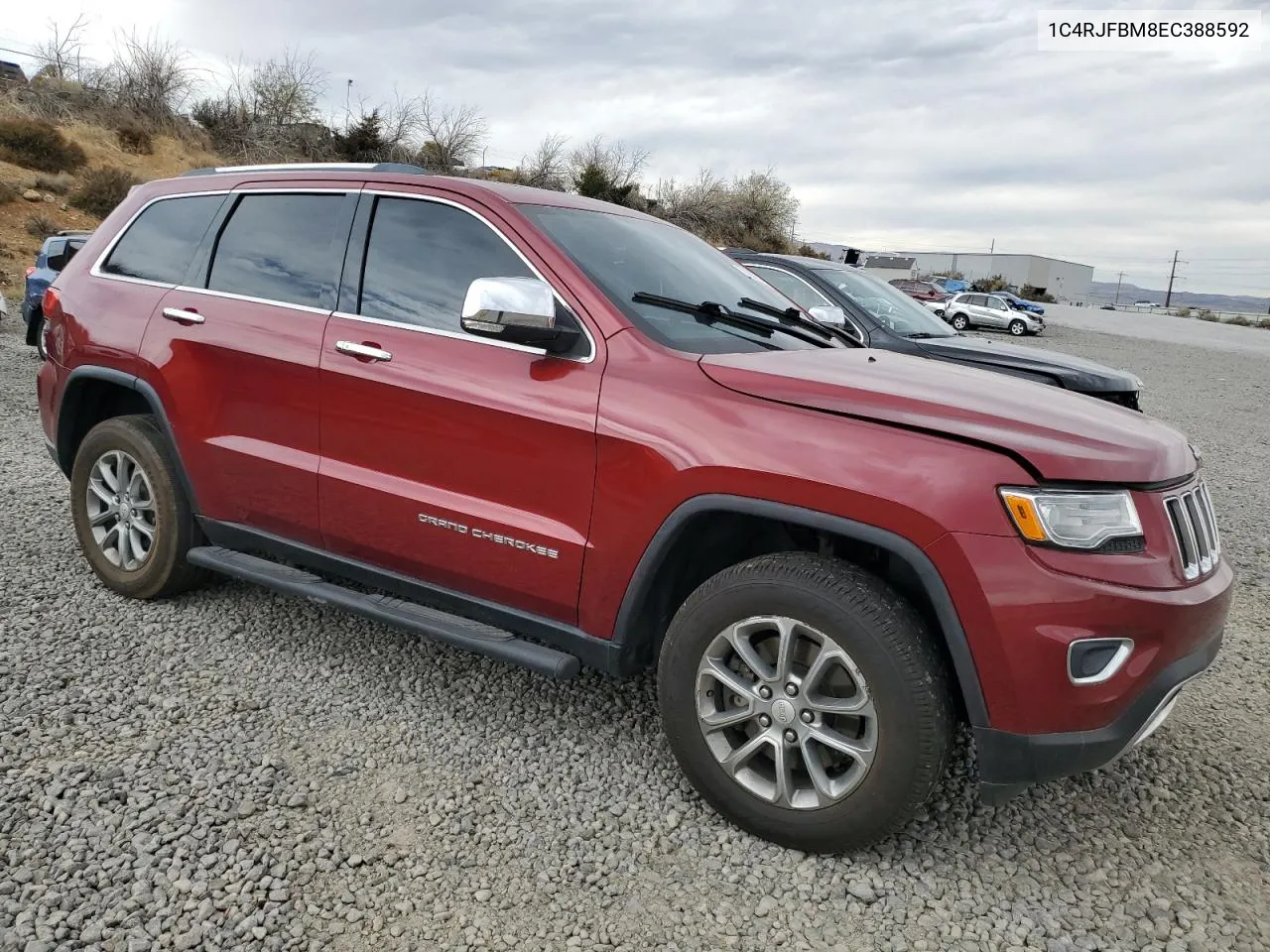 2014 Jeep Grand Cherokee Limited VIN: 1C4RJFBM8EC388592 Lot: 77902504