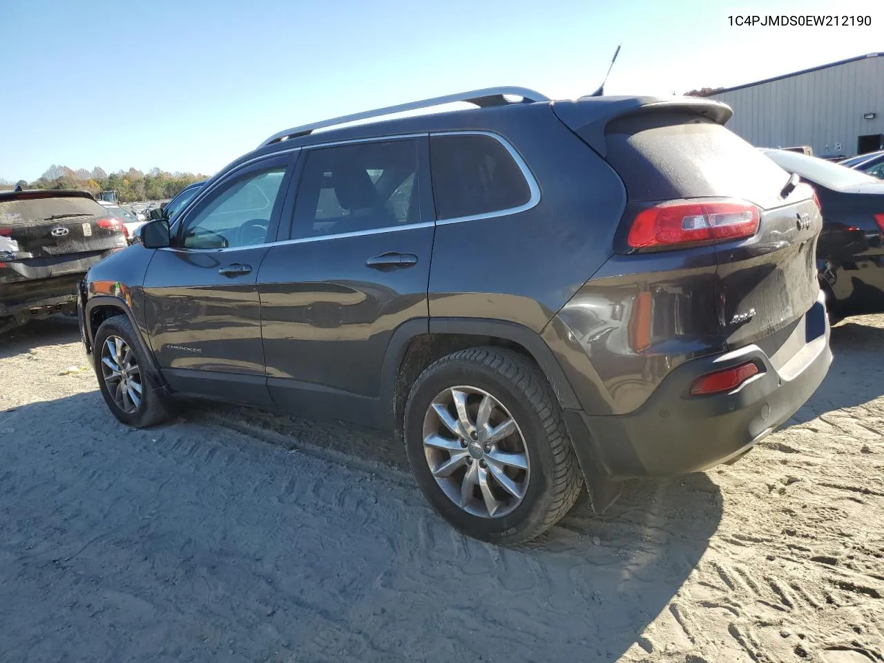 2014 Jeep Cherokee Limited VIN: 1C4PJMDS0EW212190 Lot: 77938674