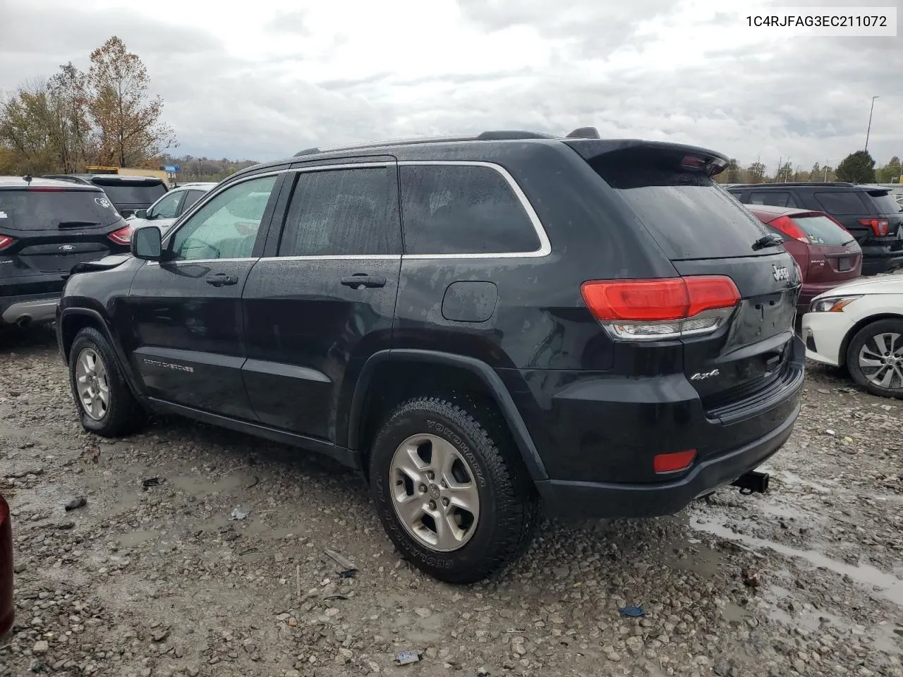 2014 Jeep Grand Cherokee Laredo VIN: 1C4RJFAG3EC211072 Lot: 77973014