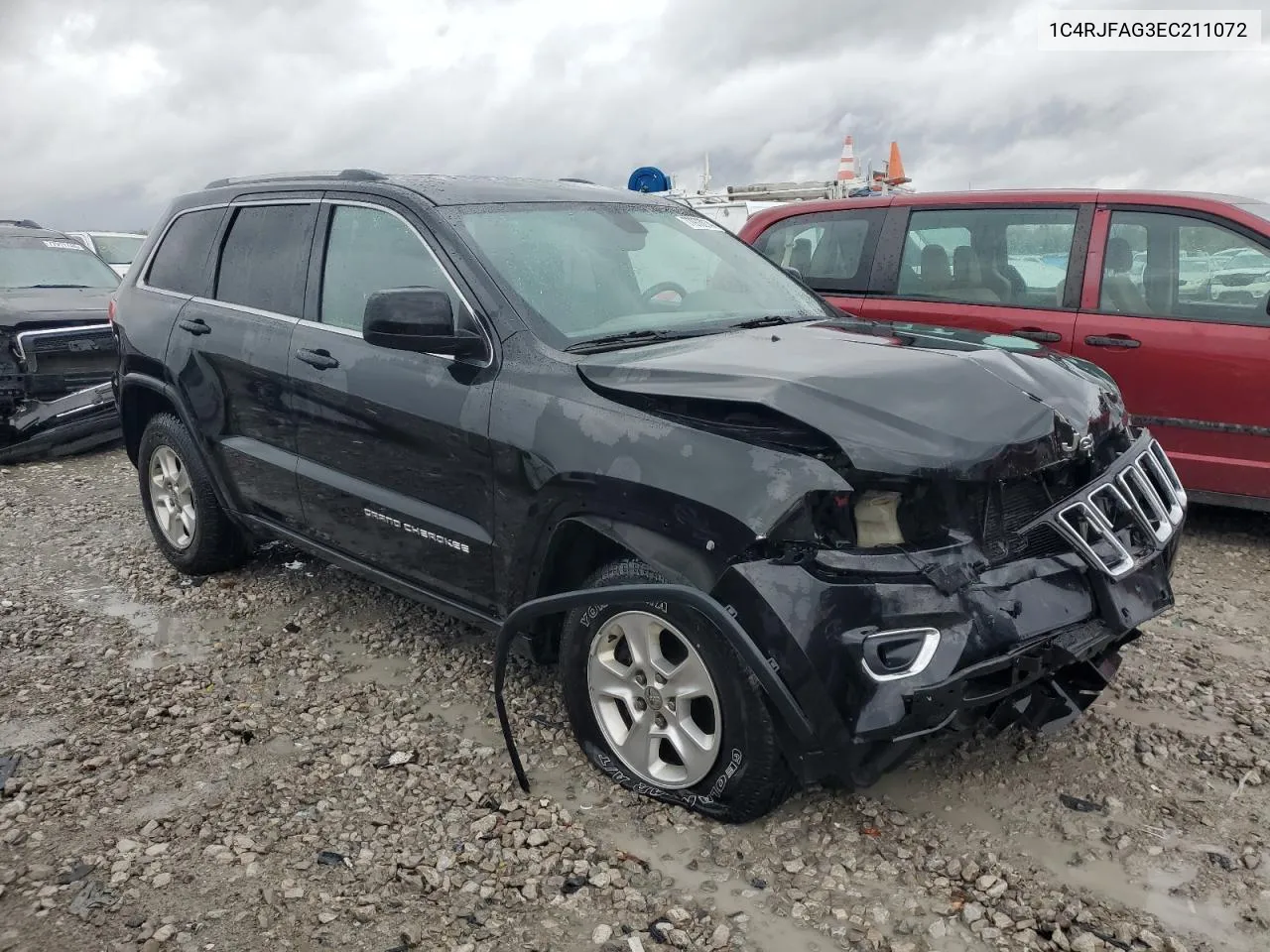 2014 Jeep Grand Cherokee Laredo VIN: 1C4RJFAG3EC211072 Lot: 77973014