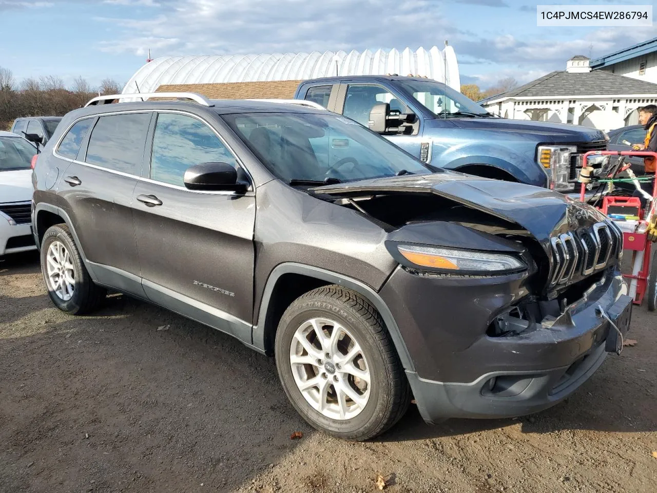 2014 Jeep Cherokee Latitude VIN: 1C4PJMCS4EW286794 Lot: 78042894