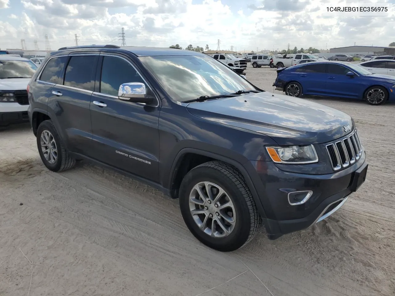 2014 Jeep Grand Cherokee Limited VIN: 1C4RJEBG1EC356975 Lot: 78070954