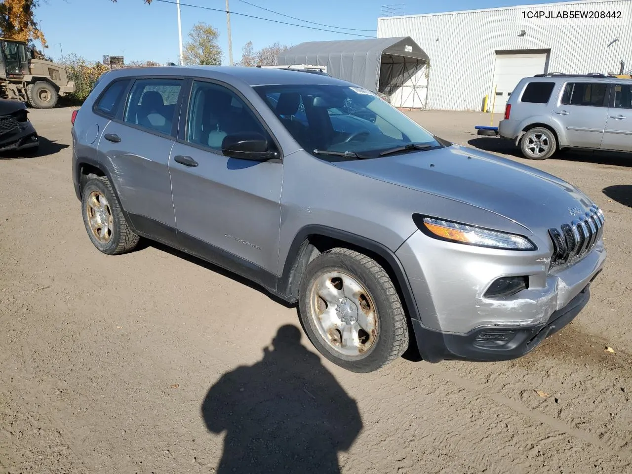 1C4PJLAB5EW208442 2014 Jeep Cherokee Sport