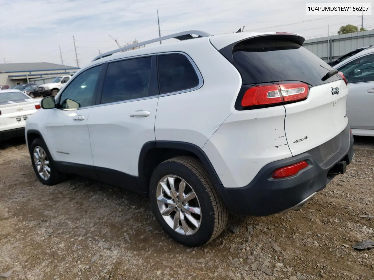 2014 Jeep Cherokee Limited VIN: 1C4PJMDS1EW166207 Lot: 78129904