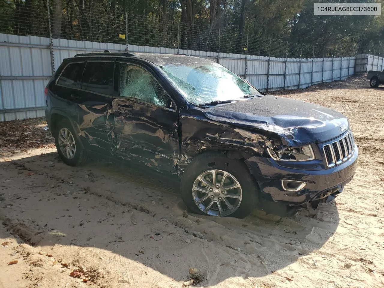 2014 Jeep Grand Cherokee Laredo VIN: 1C4RJEAG8EC373600 Lot: 78205184