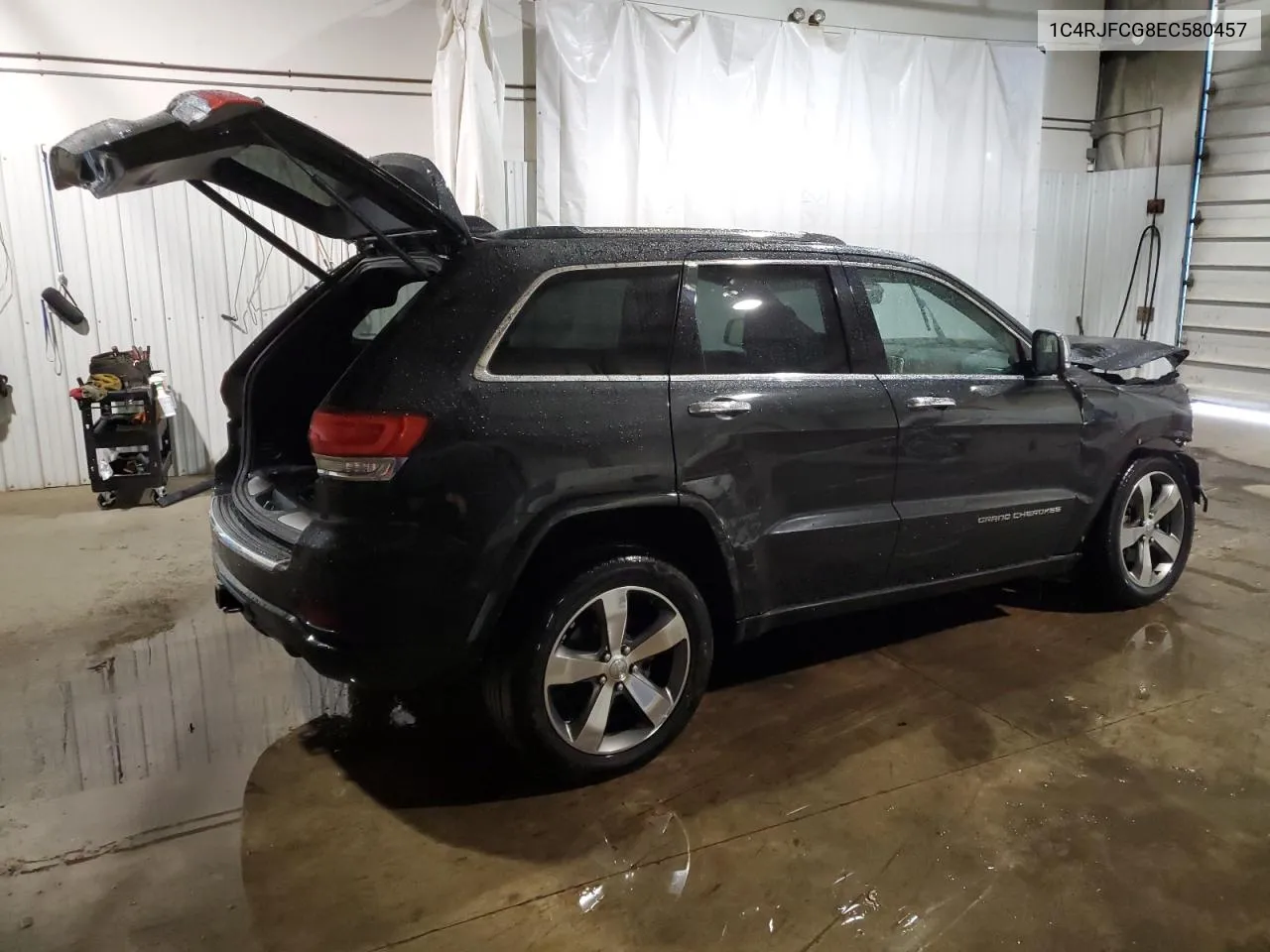 1C4RJFCG8EC580457 2014 Jeep Grand Cherokee Overland