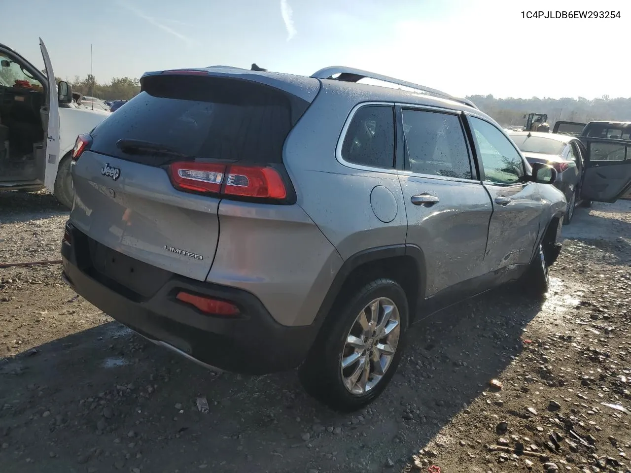 2014 Jeep Cherokee Limited VIN: 1C4PJLDB6EW293254 Lot: 78261844