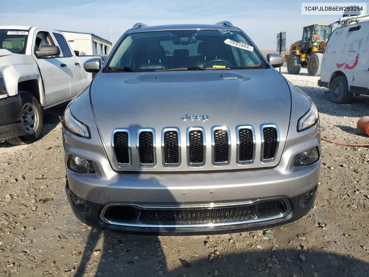 2014 Jeep Cherokee Limited VIN: 1C4PJLDB6EW293254 Lot: 78261844