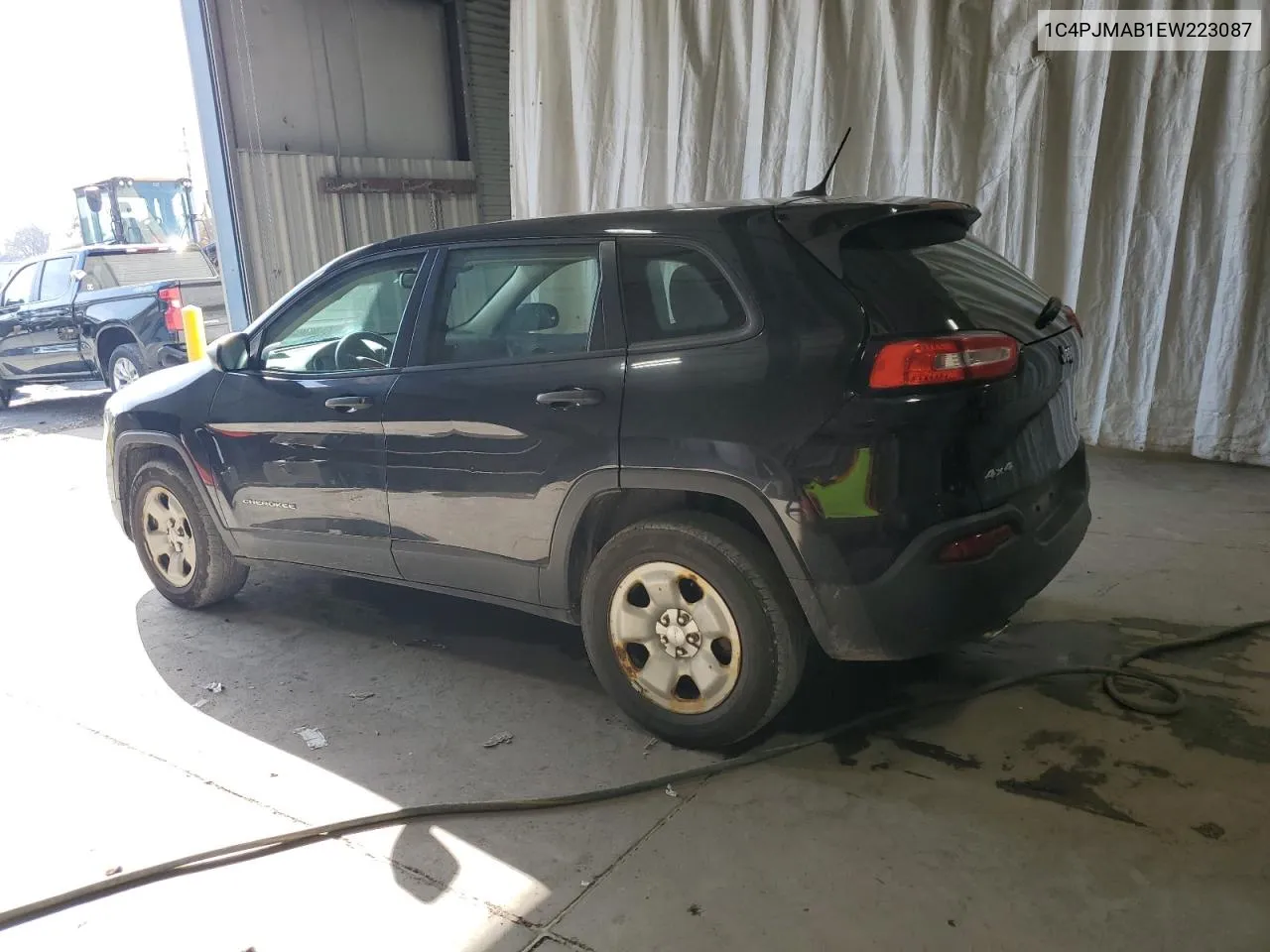 2014 Jeep Cherokee Sport VIN: 1C4PJMAB1EW223087 Lot: 78275344