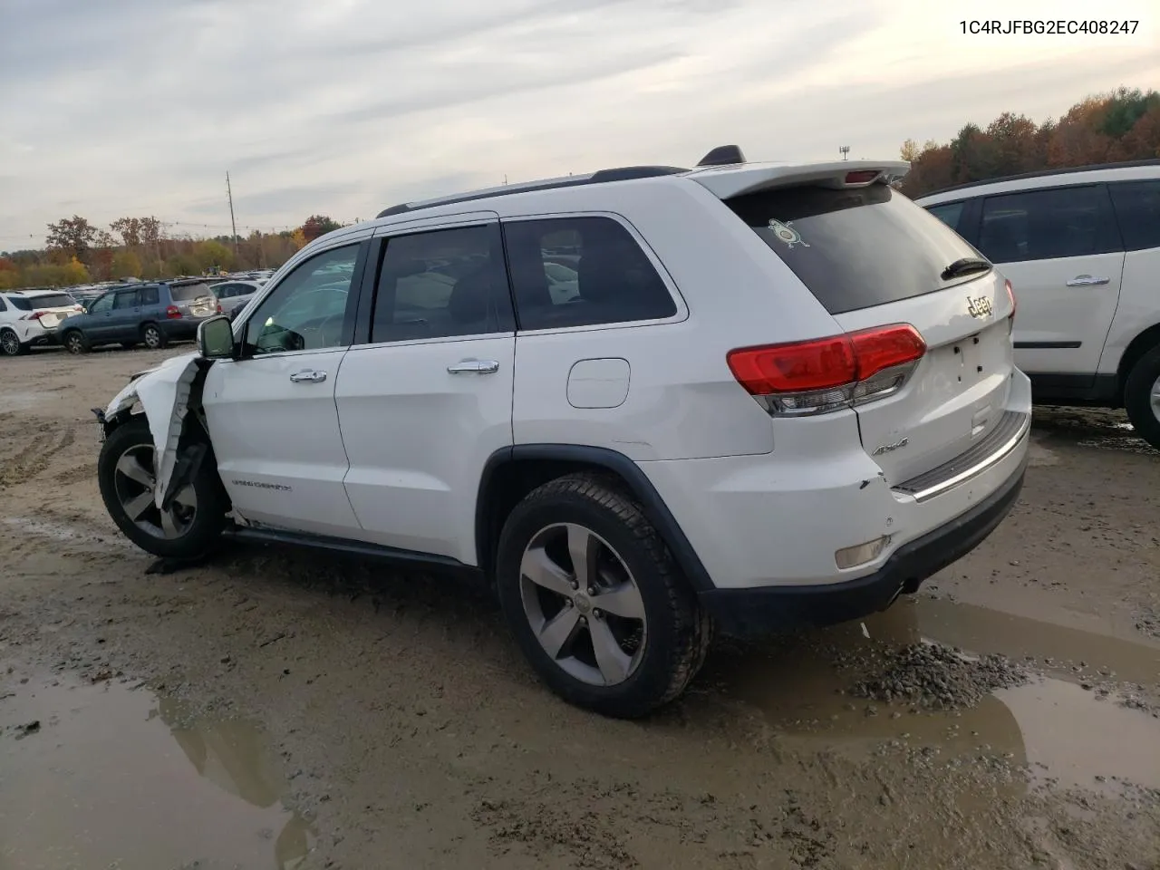 2014 Jeep Grand Cherokee Limited VIN: 1C4RJFBG2EC408247 Lot: 78306374