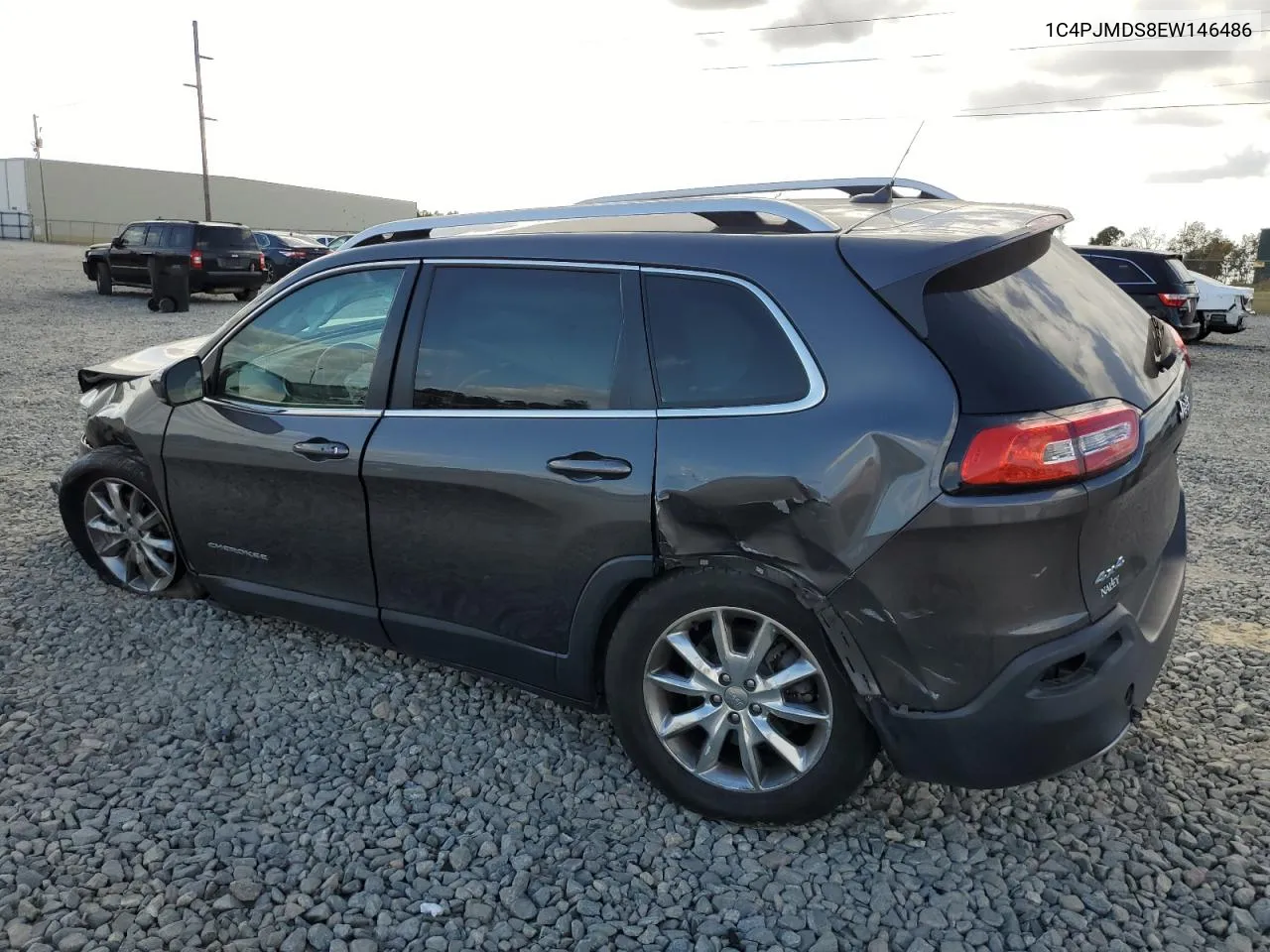 2014 Jeep Cherokee Limited VIN: 1C4PJMDS8EW146486 Lot: 78310464