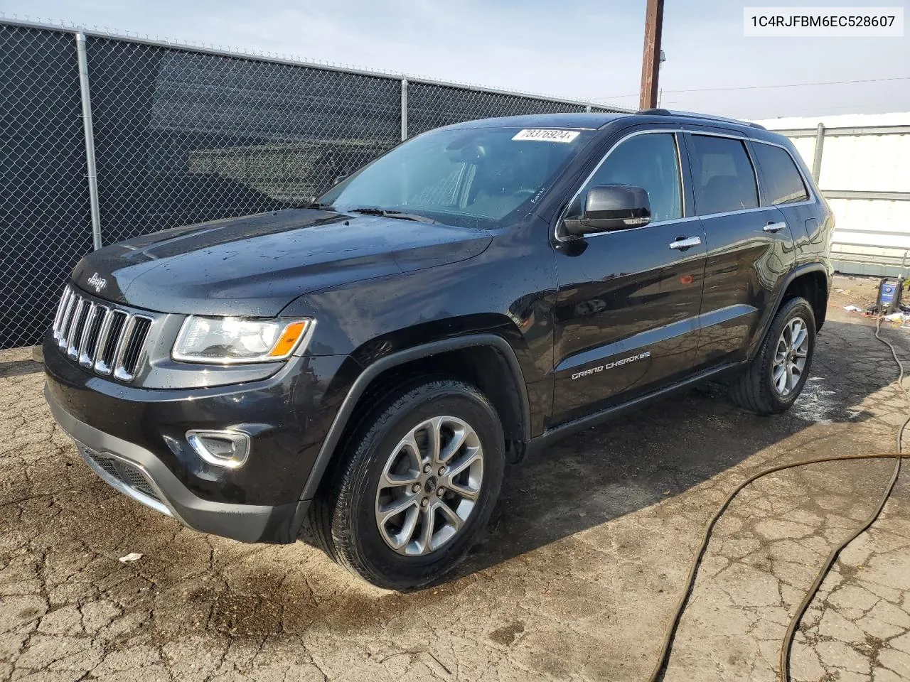 2014 Jeep Grand Cherokee Limited VIN: 1C4RJFBM6EC528607 Lot: 78376924