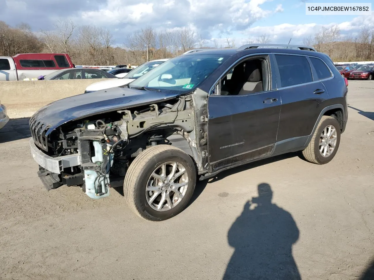 2014 Jeep Cherokee Latitude VIN: 1C4PJMCB0EW167852 Lot: 78499604