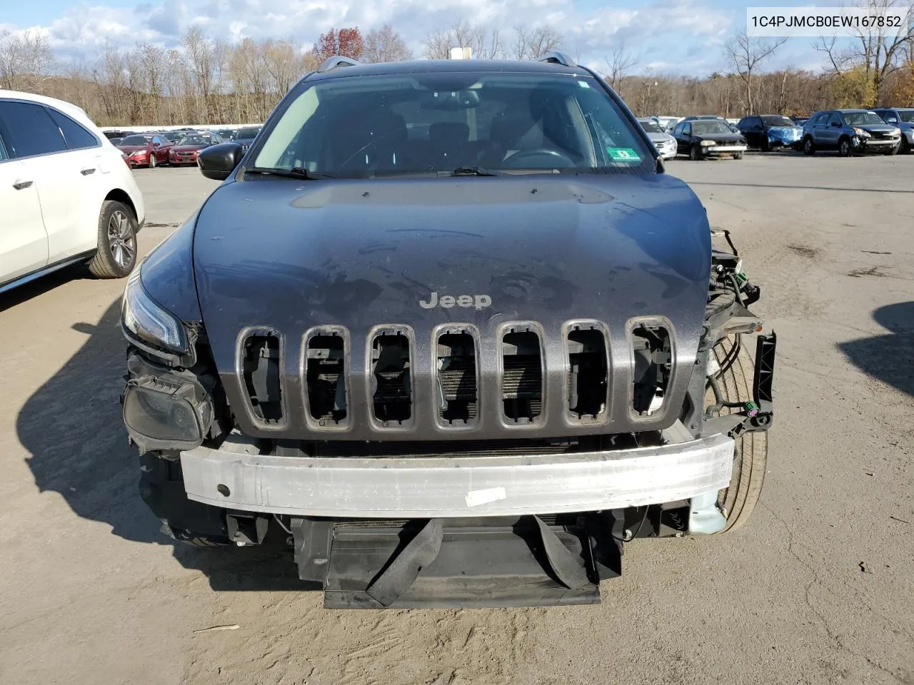 2014 Jeep Cherokee Latitude VIN: 1C4PJMCB0EW167852 Lot: 78499604