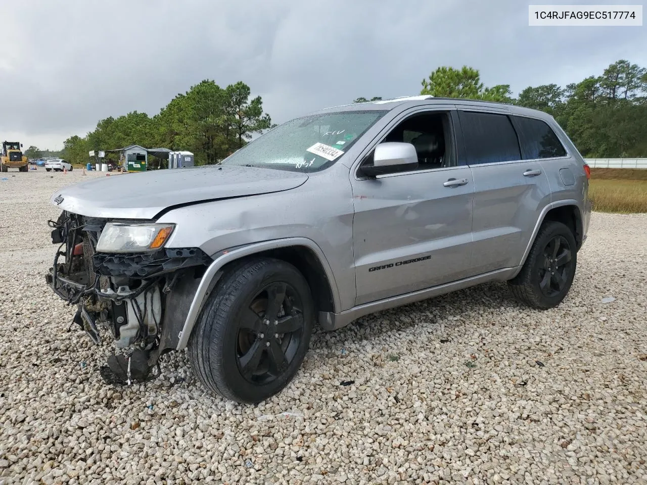 2014 Jeep Grand Cherokee Laredo VIN: 1C4RJFAG9EC517774 Lot: 78590334