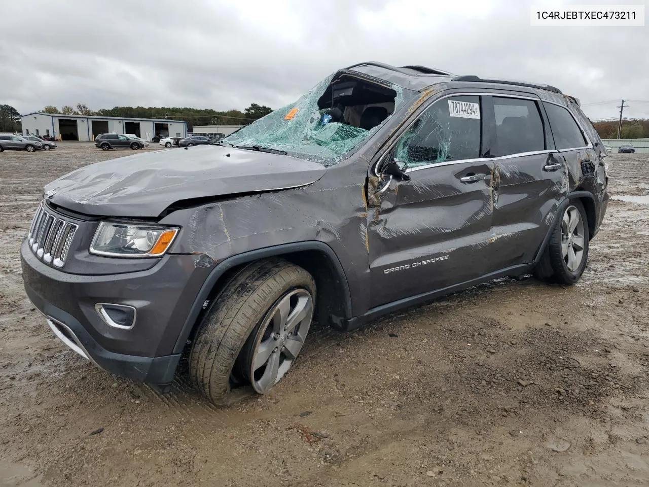 2014 Jeep Grand Cherokee Limited VIN: 1C4RJEBTXEC473211 Lot: 78744294