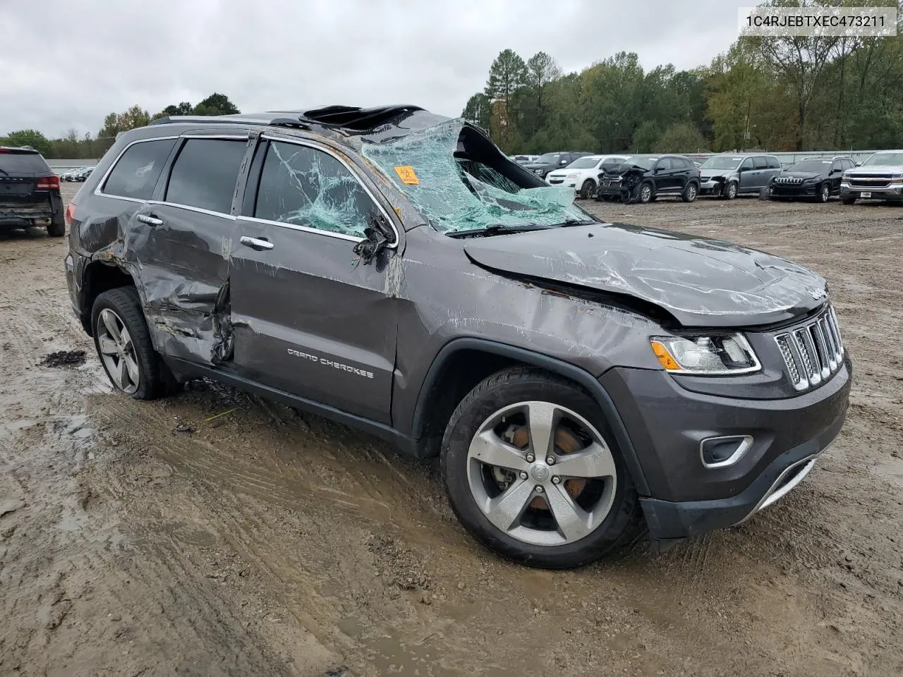 2014 Jeep Grand Cherokee Limited VIN: 1C4RJEBTXEC473211 Lot: 78744294